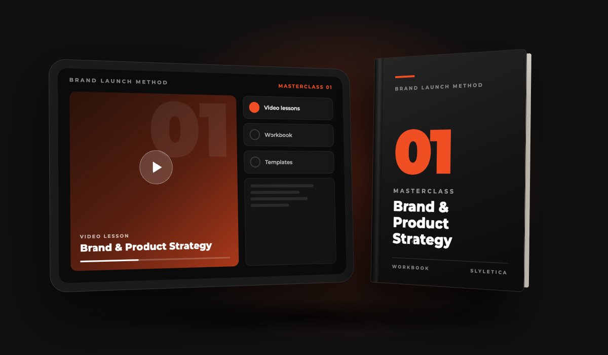 Brand & Product Strategy masterclass and workbook